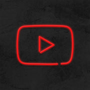 Logo Youtube Neon Sign