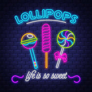 Lollipops Neon Sign