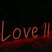 Love 11 Neon Sign