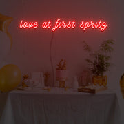 Love At First Spritz Neon Sign Lights Night Lamp Led Neon Sign Light For Home Party