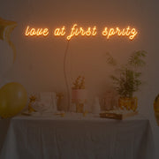 Love At First Spritz Neon Sign Lights Night Lamp Led Neon Sign Light For Home Party