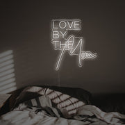 Love By The Moon LED Neon Sign