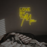 Love By The Moon LED Neon Sign