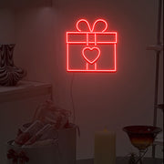 Love Gift Neon Sign Neon Light Signs Custom For Wedding Bar Party Home Decoration