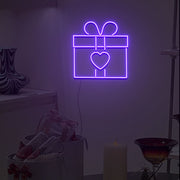 Love Gift Neon Sign Neon Light Signs Custom For Wedding Bar Party Home Decoration