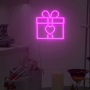 Love Gift Neon Sign Neon Light Signs Custom For Wedding Bar Party Home Decoration