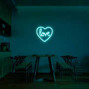 Love Heart Neon Sign