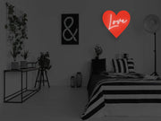 Love Heart Neon Sign