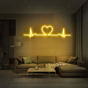 Love Heartbeat Neon Sign