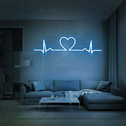 Love Heartbeat Neon Sign