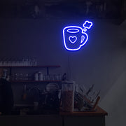 Love Hot Coffee Neon Sign Lights Night Lamp Led Neon Sign Light For Home Party