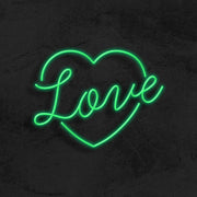 Love In Heart Neon Sign