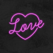 Love In Heart Neon Sign