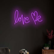 Love Me Led Neon Sign Wedding Neon Sign