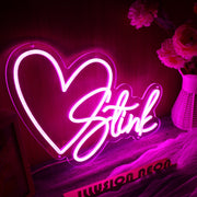 Love Stink Neon Sign