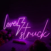 Love Struck Dark Purple Neon Sign