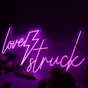 Love Struck Dark Purple Neon Sign