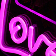 Love That Journey For Me Purple Neon Sign