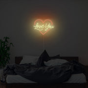 Love You Neon Sign