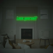 Love Yourself LED Neon Sign