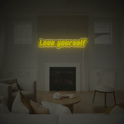 Love Yourself LED Neon Sign