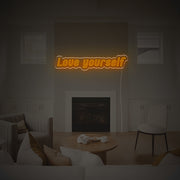 Love Yourself LED Neon Sign