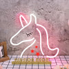 Lovely Unicorn Custom Neon Sign