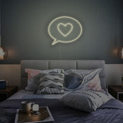 Loving Message Neon Sign