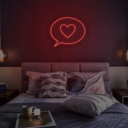 Loving Message Neon Sign