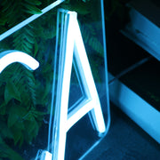 Luca Blue Neon Sign