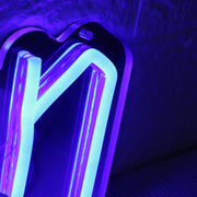 Lucauan Blue Neon Sign