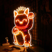 Lucky Cat Neon Sign