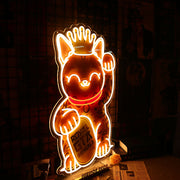 Lucky Cat Neon Sign