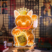 Lucky Cat Neon Sign