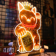 Lucky Cat Neon Sign