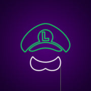 Luigi Neon Sign