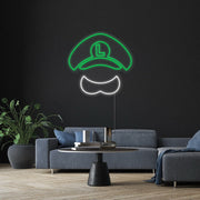 Luigi Neon Sign