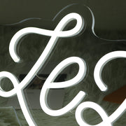 Lulu And Lele White Neon Sign