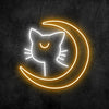 Lunar Kitty Neon Sign