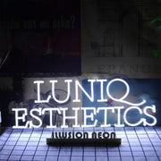 Lunio Esthetics Neon Sign