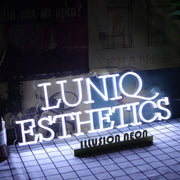 Lunio Esthetics Neon Sign