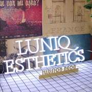 Lunio Esthetics Neon Sign