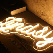 Lyndsy Yellow Neon Sign