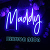 Maddy Blue Neon Sign