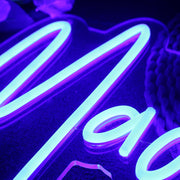 Maddy Blue Neon Sign