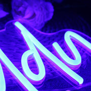 Maddy Blue Neon Sign