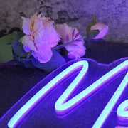 Maddy Blue Neon Sign