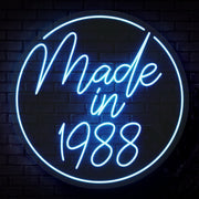 Made In Neon Sign