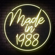 Made In Neon Sign