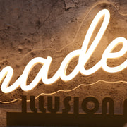 Madelyn Yellow Neon Sign